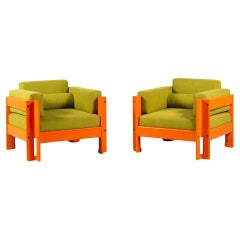 Two armchairs 'Zelda' by Sergio Asti 1962