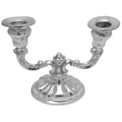 Two-Armed Silver Candelabra, Silver