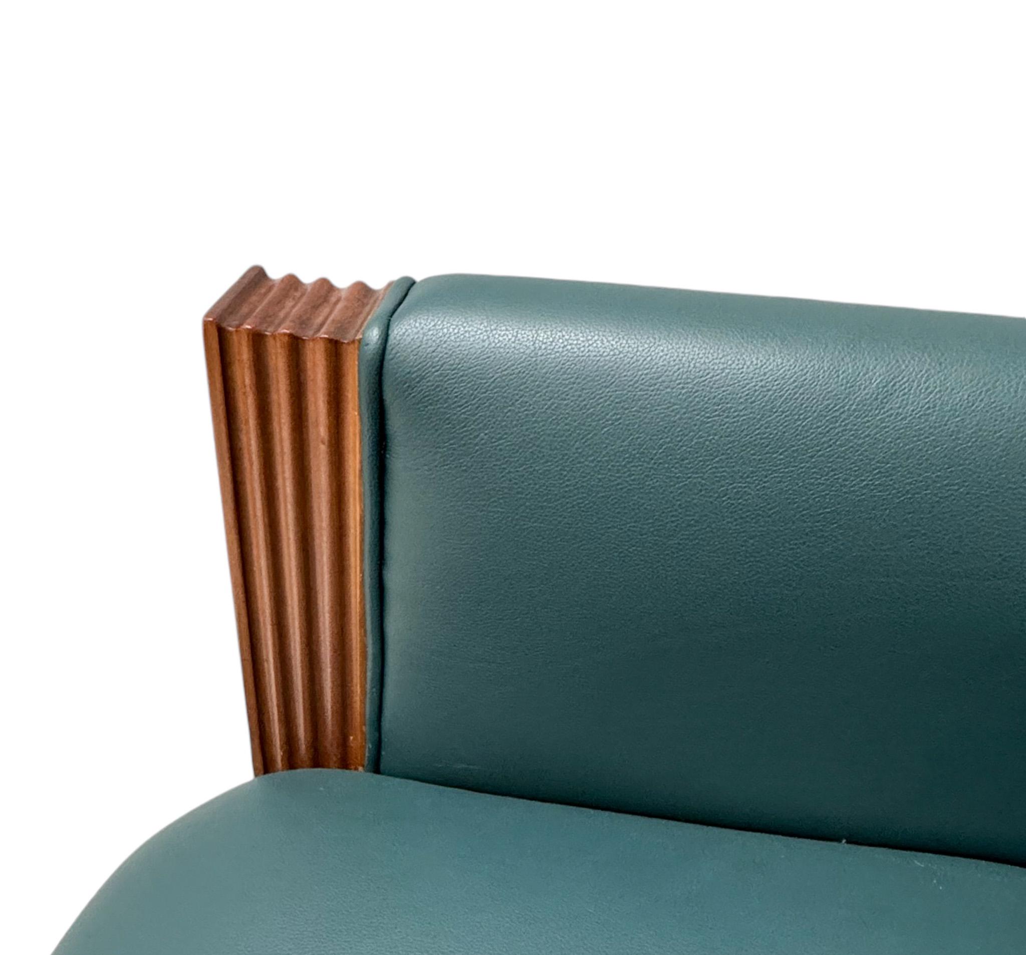 Two Art Deco Amsterdamse School Lounge Chairs by Fa. Drilling Amsterdam, 1920s For Sale 3