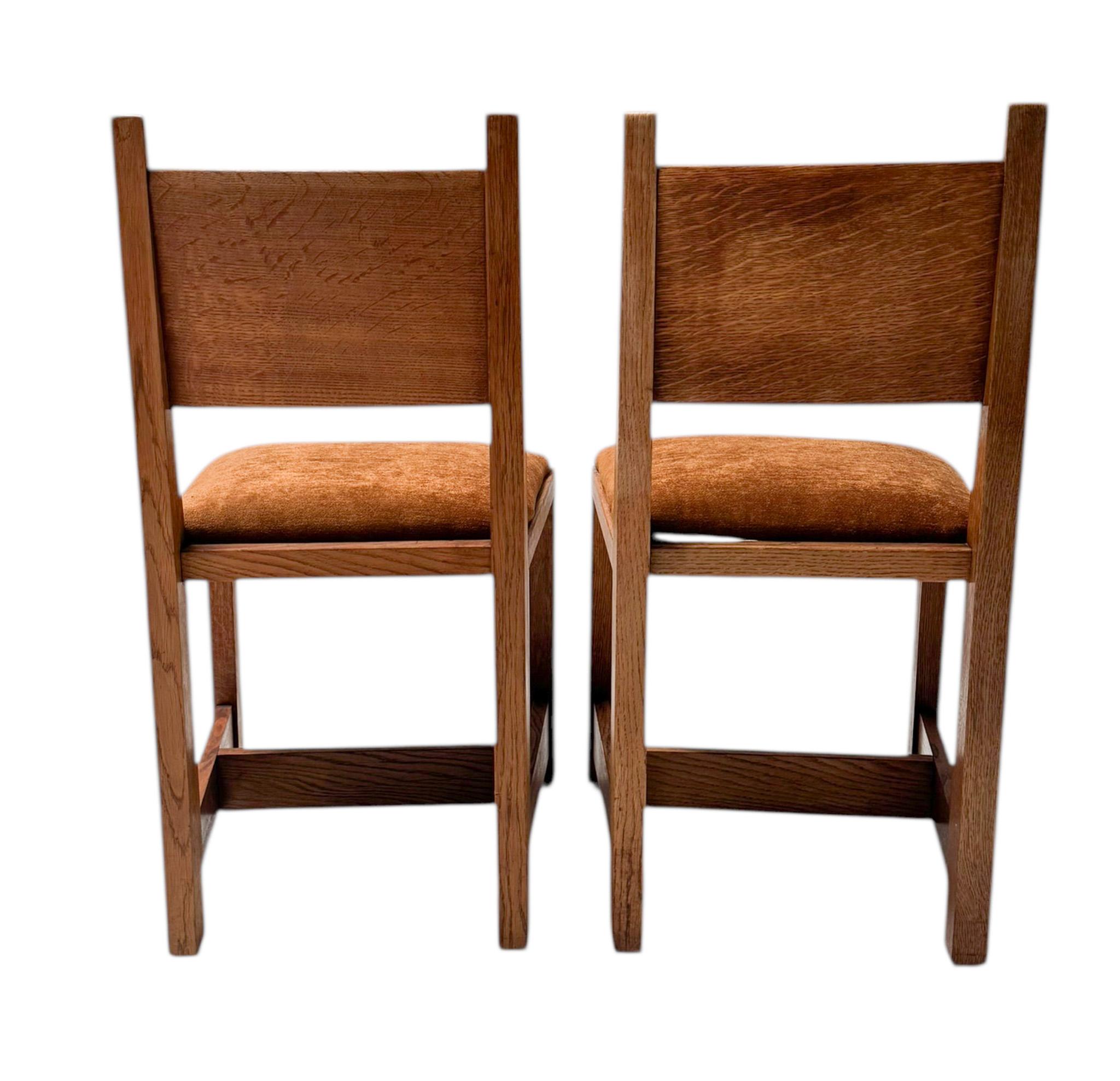 Zwei modernistische Beistellstühle im Art déco-Stil von Hendrik Wouda für Pander, 1924 im Angebot 3