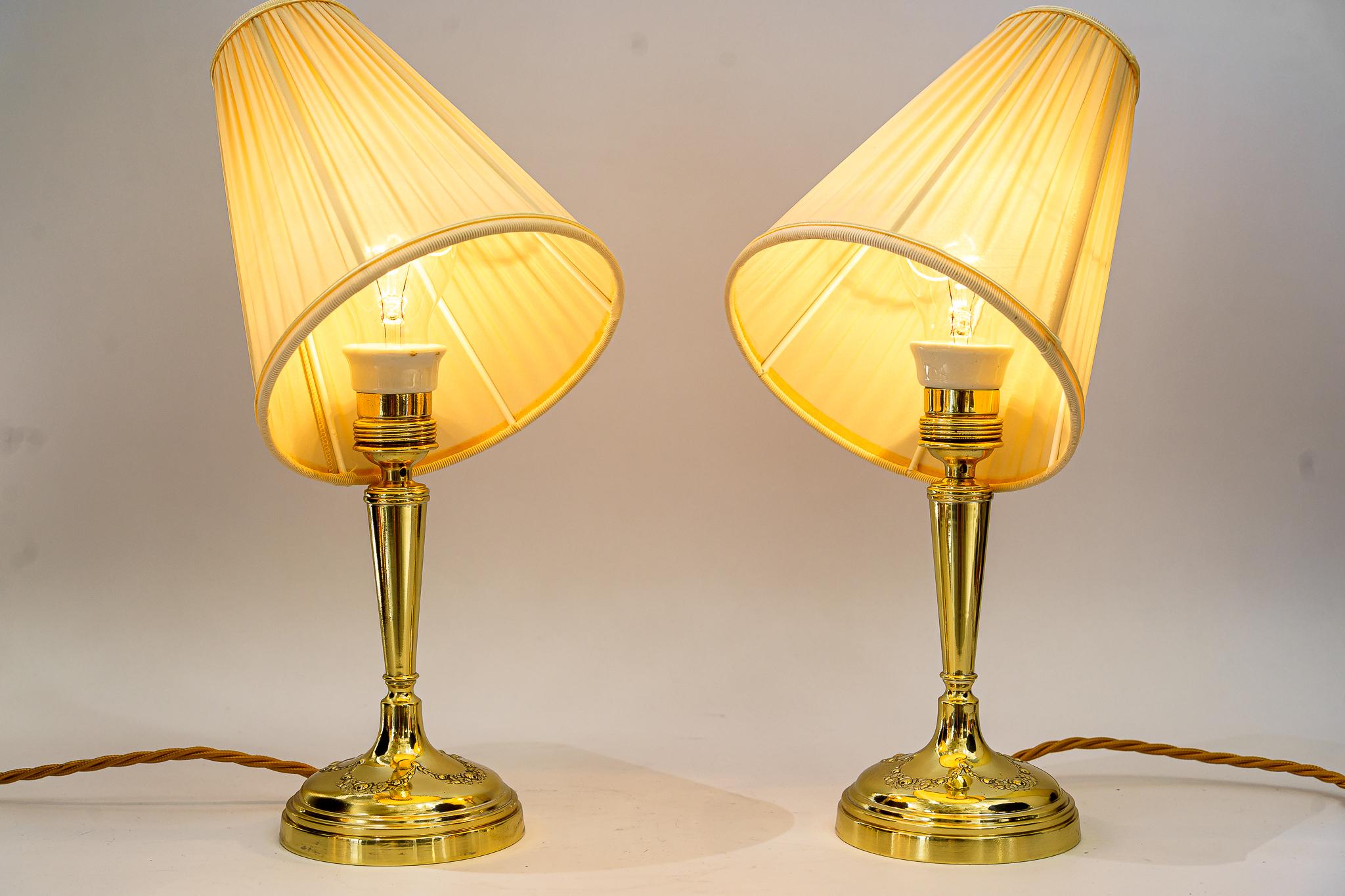 Two Art Deco Table Lamp, Vienna, Around 1920s For Sale 3