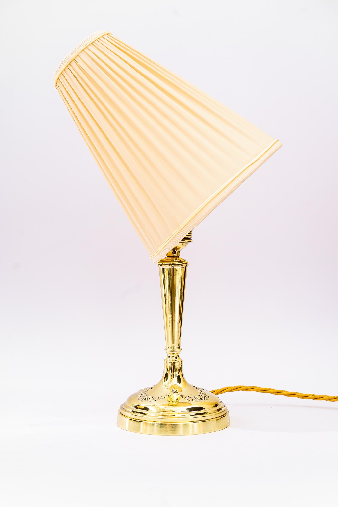 Early 20th Century Two Art Deco Table Lamp, Vienna, Around 1920s For Sale