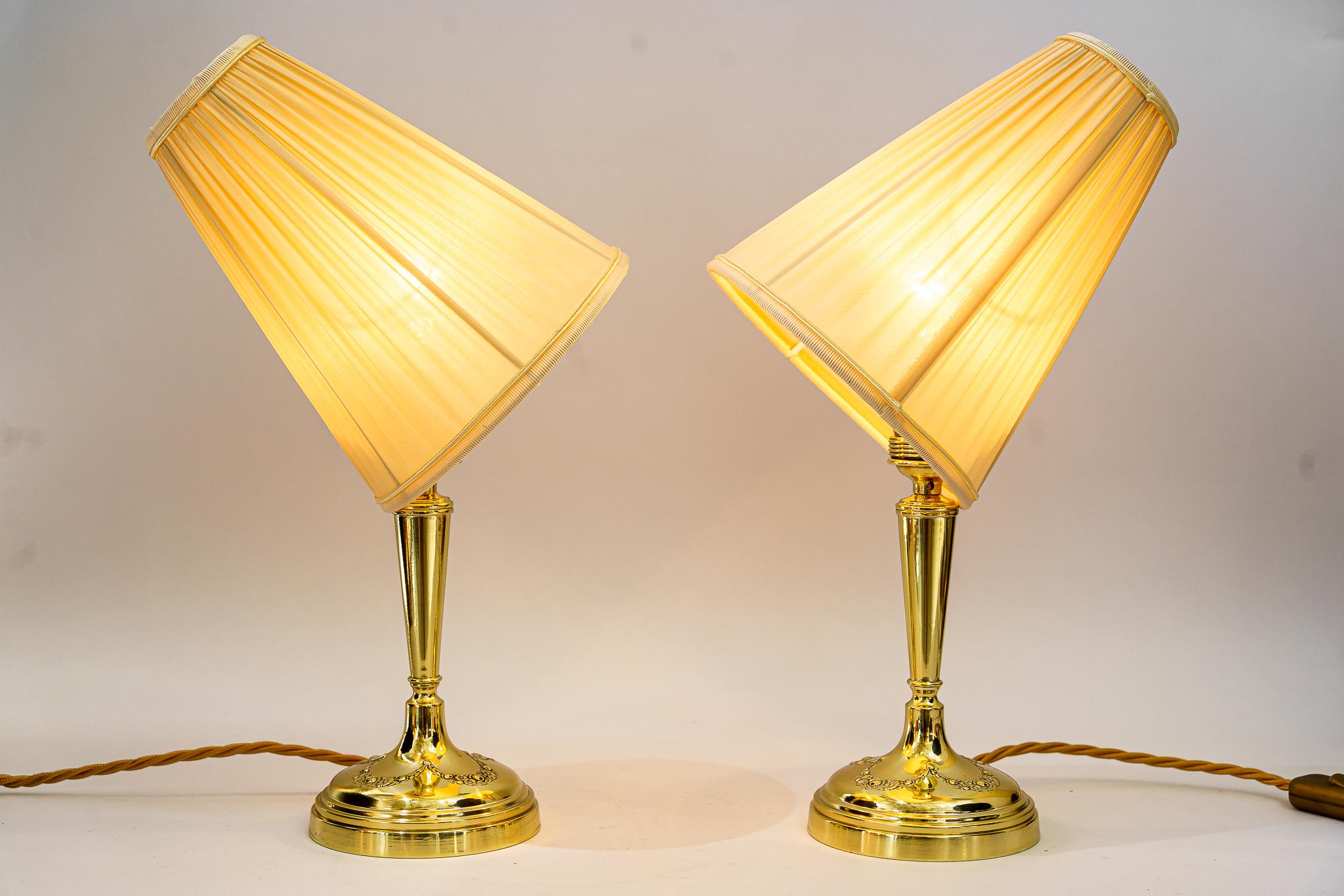 Two Art Deco Table Lamp, Vienna, Around 1920s For Sale 2