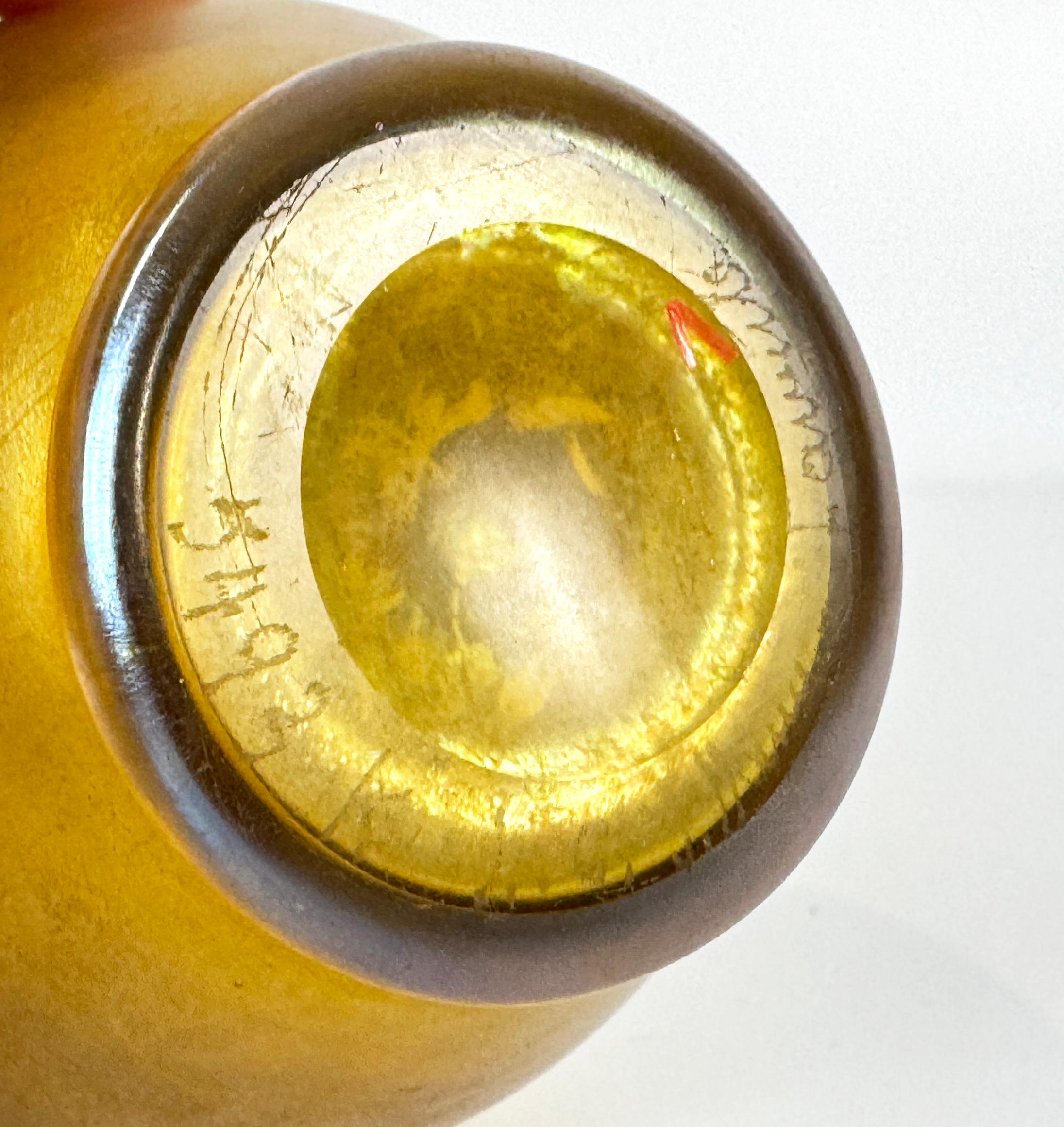 Due vasi in vetro Favrile Art Nouveau, Louis Comfort Tiffany in vendita 5