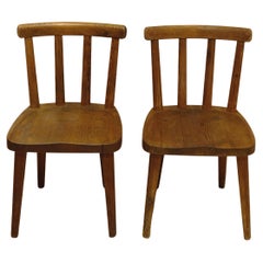 Two Axel Einar Hjorth "Utö" chairs, manufactured for Nordiska Kompaniet