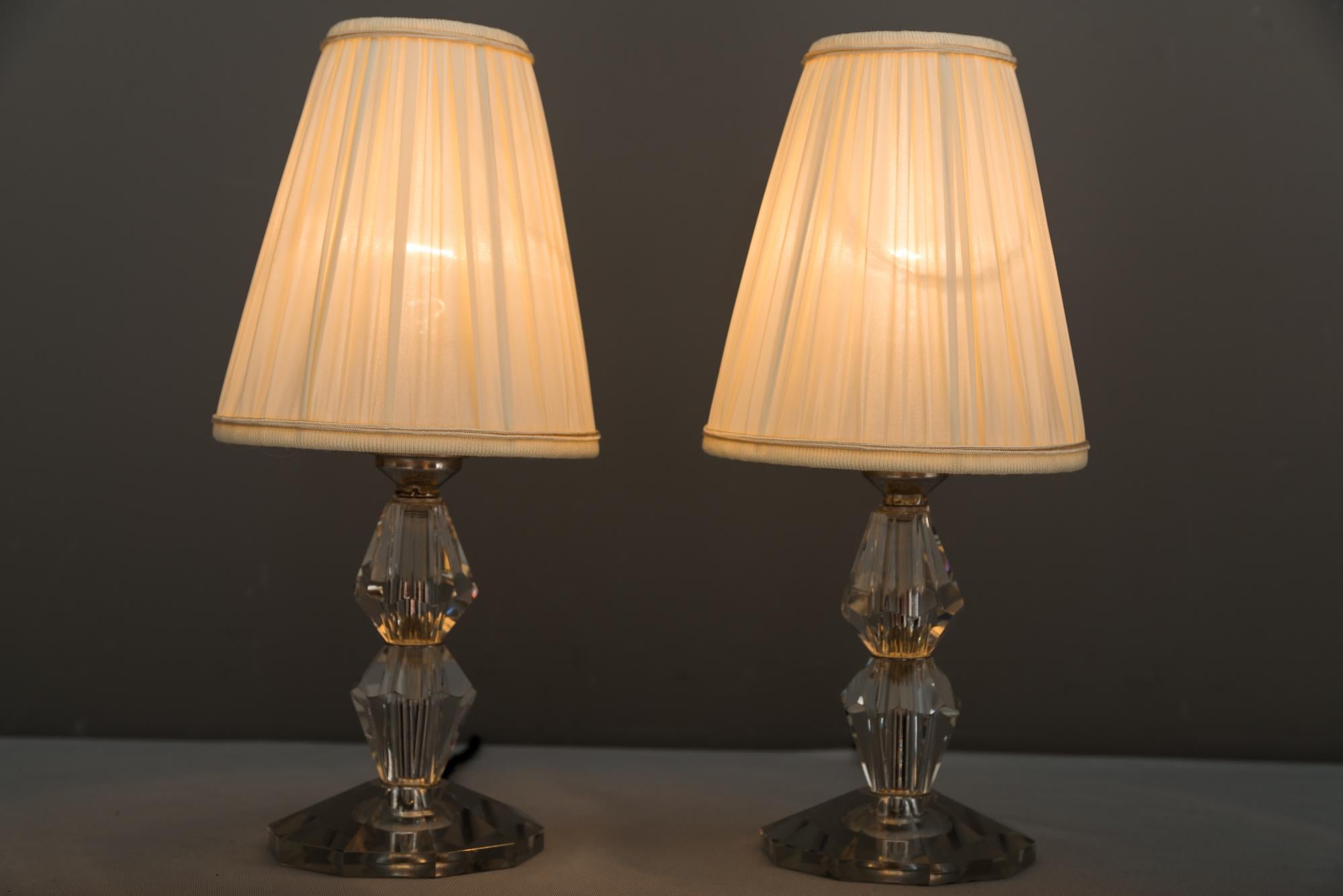 Two Bakalowits Table Lamps, circa 1950s 4