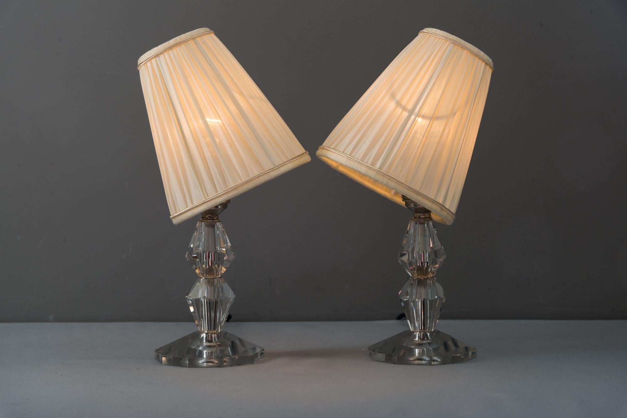 Mid-20th Century Two Bakalowits Table Lamps, circa 1950s