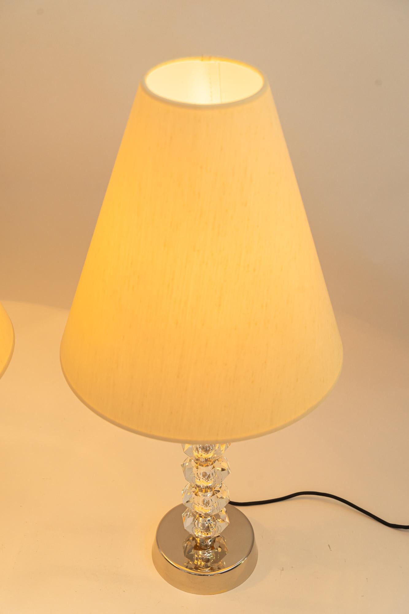 Two Bakalowits Table Lamps Around 1960s For Sale 6