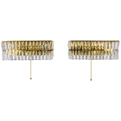 Two Bakalowits Wall Lamps, circa 1960s