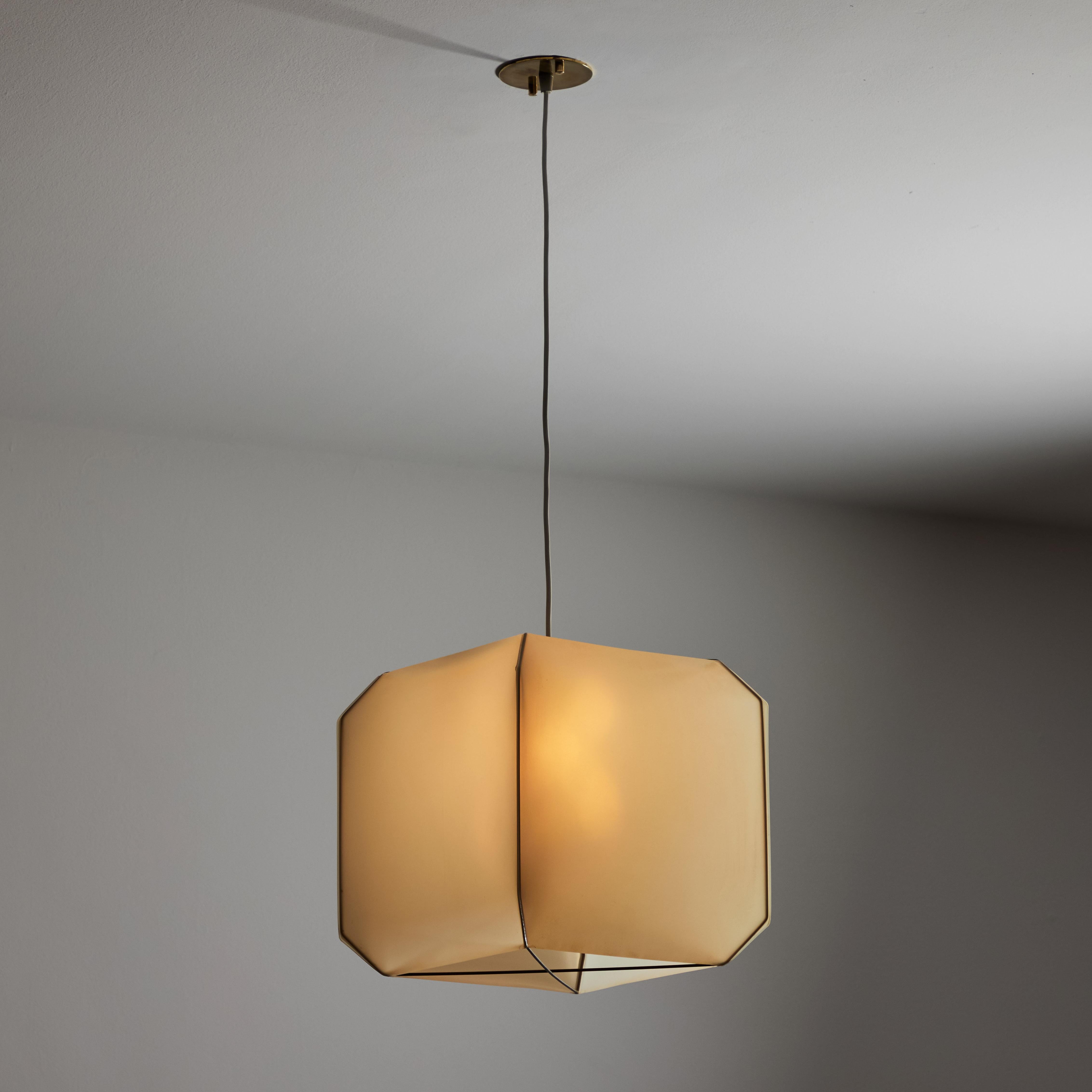 Bali Suspension Light by Bruno Munari for Danese Milano In Good Condition In Los Angeles, CA