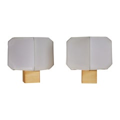 Two Bali Table Lamps by Bruno Munari for Danese Milano