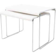 Two Bauhaus Lasko Side Tables
