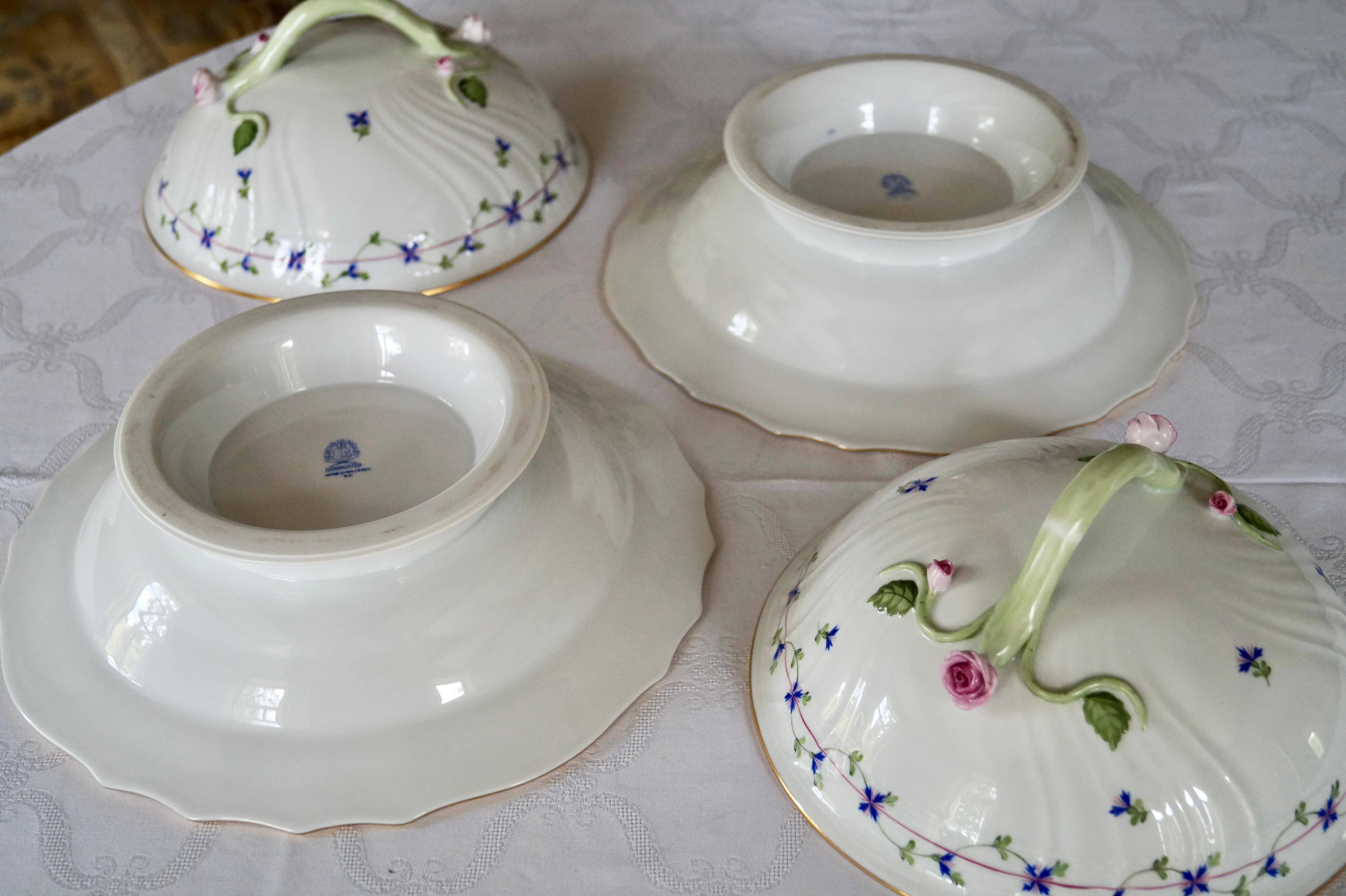 Hungarian Two beautiful HEREND 
