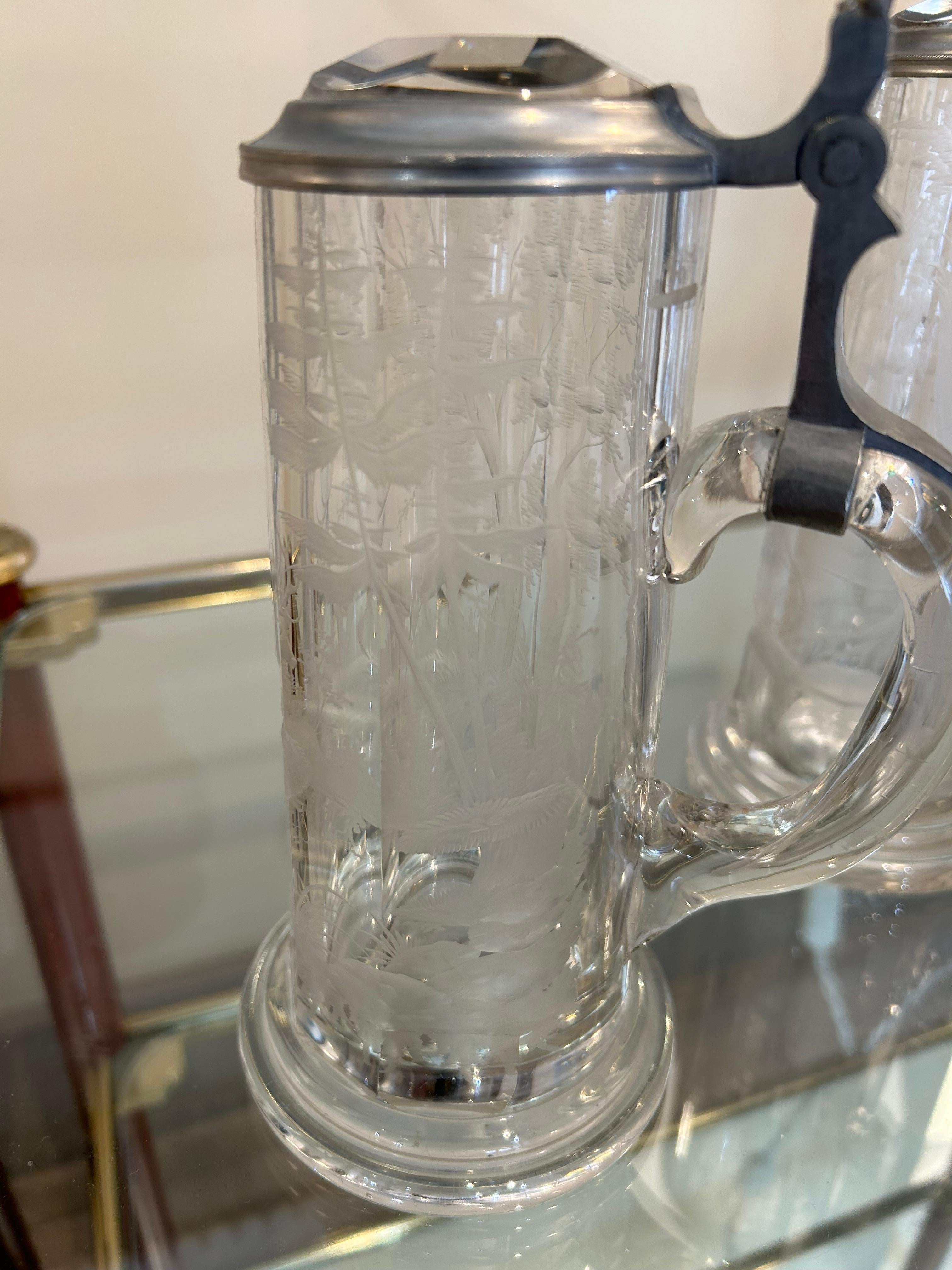 Deux chopes à bière, Allemagne, XIXe siècle en vente 5