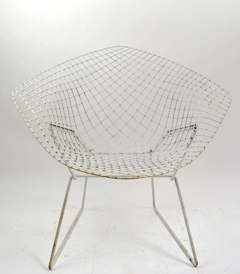 Two Bertoia Knoll Diamond Chairs at 1stDibs