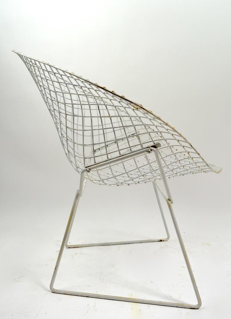 Two Bertoia Knoll Diamond Chairs In Good Condition In New York, NY