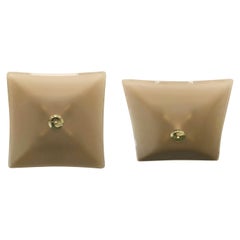 Beveled Glass Flush Mount or Wall Sconce - 2 available