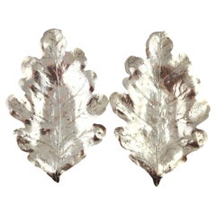 Two Blackinton Sterling Silver Oak Leaf Dishes No. 498 #18442
