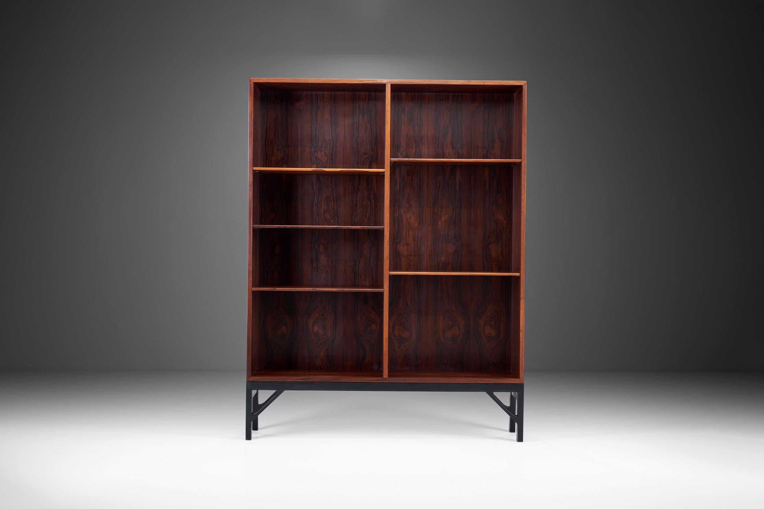 Danish Two Bookcases by Børge Mogensen for C. M. Madsen, Denmark, 1950s For Sale