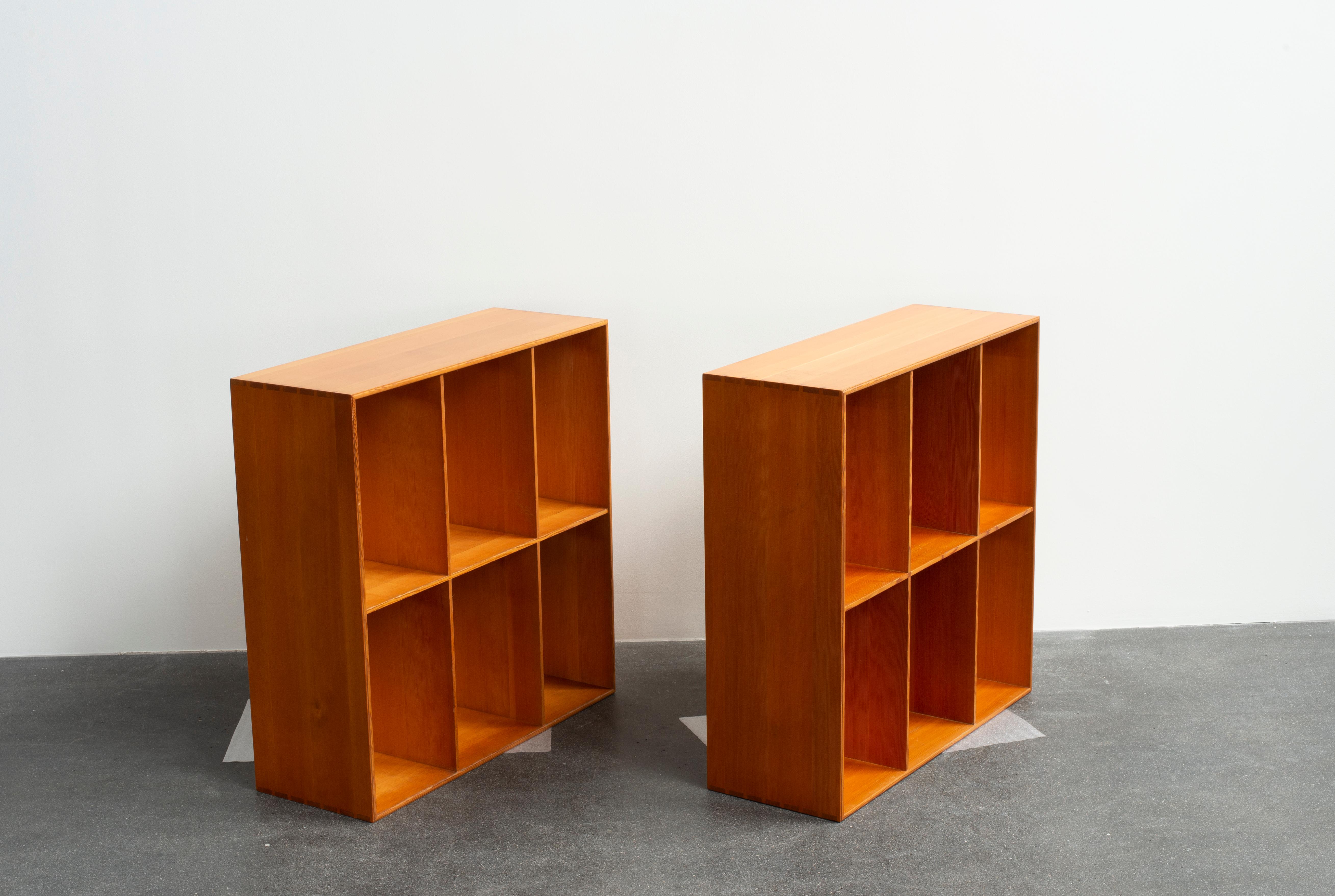 Danish Two Bookcases by Mogens Koch for Rud. Rasmussen