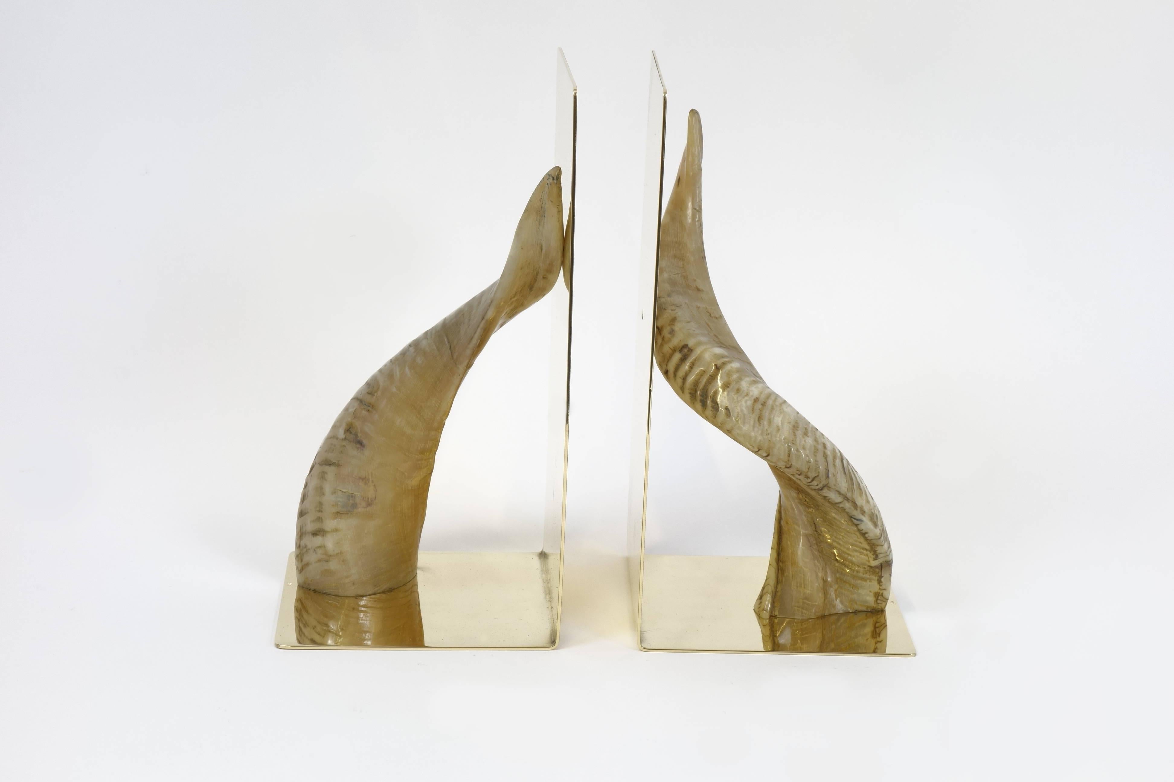 Two Bookends by Carl Auböck Brass Design Vienna, Austria For Sale 4