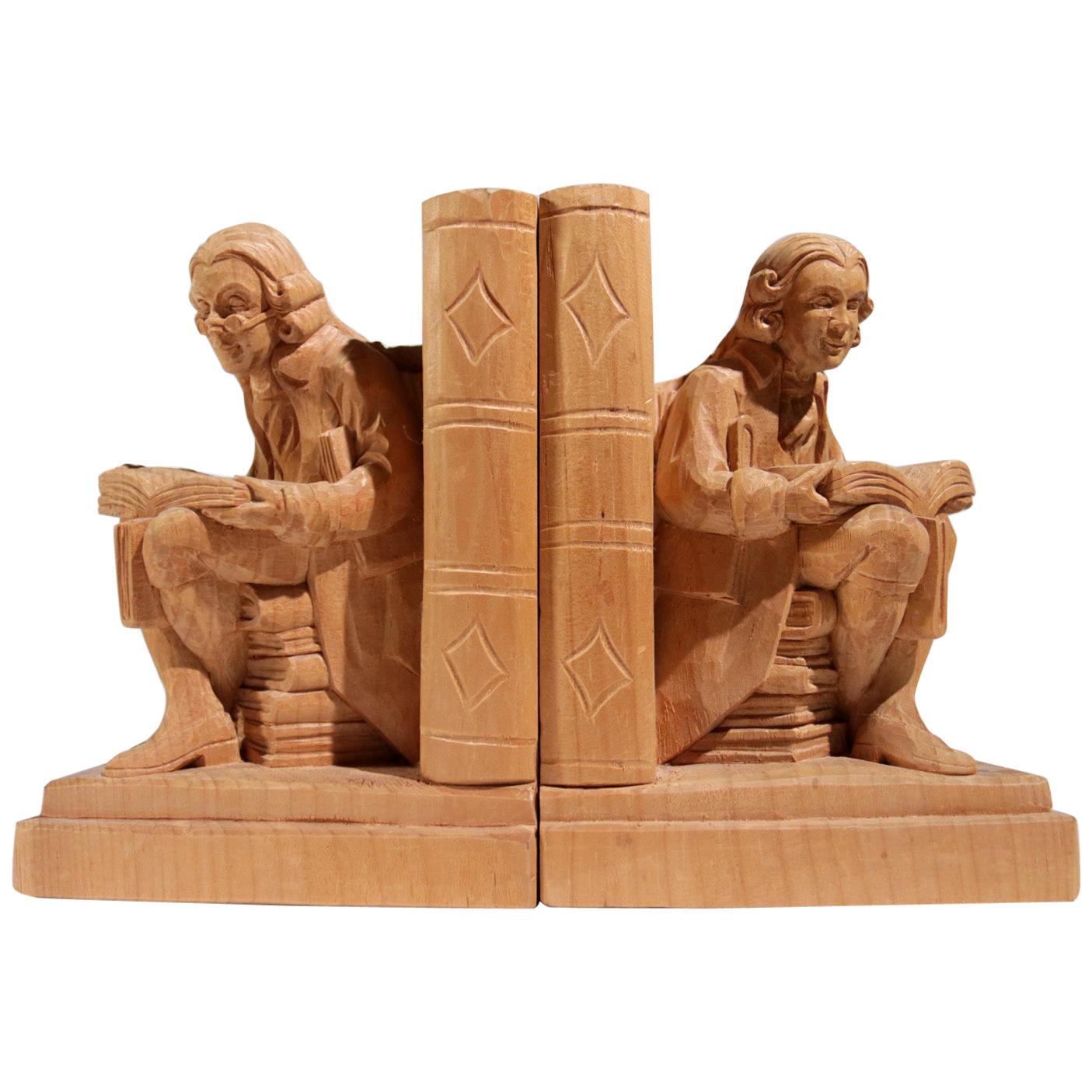 Two Bookends Georg Lang Sel, circa 1950s