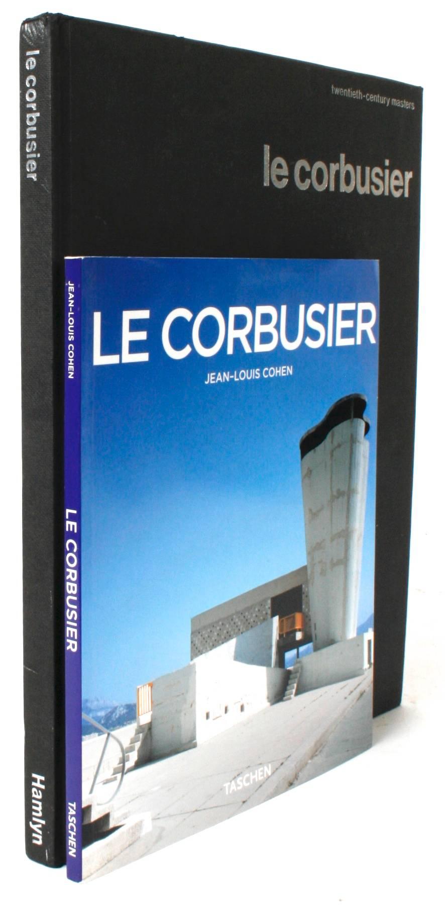 Two Books on Le Corbusier. 1.) Le Corbusier 1887-1965 The Lyricism of Architecture in the Machine Age by Jean-Louis Cohen. Köln: Taschen, 2004. Softcover. 96 pp. A book on the life and work of Charles-Edouard Jeanneret, Le Corbusier, that shows his