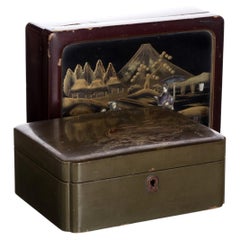 Two boxes with lids - 19th century