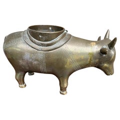 Two Brass Chinese Figures (Ox & Elephant) - W4000 NUST SELL 80% off