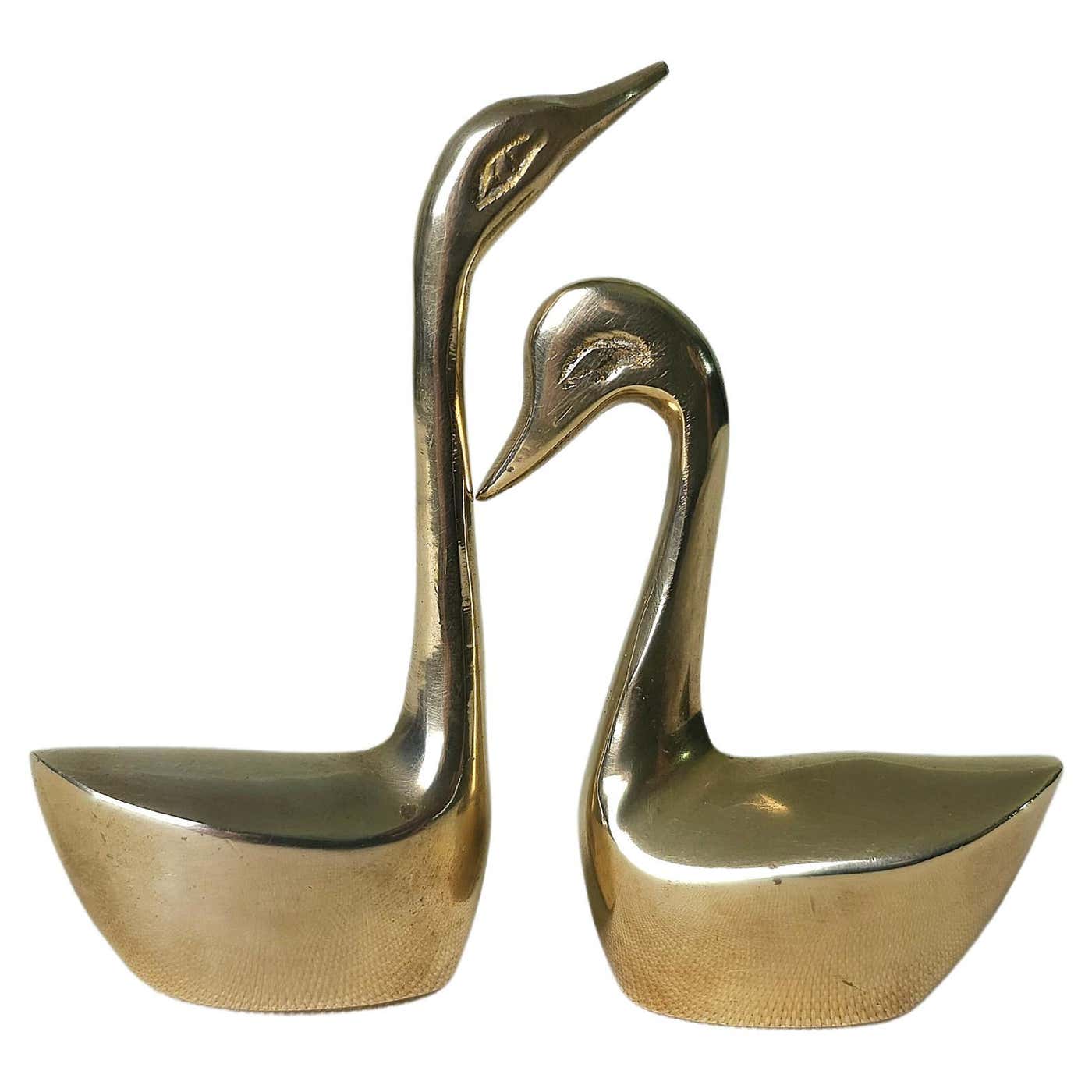 1960s Pattern Objects Two Brass Decorative Objects Midcentury Modern Italia 1960/70s For Sale ...