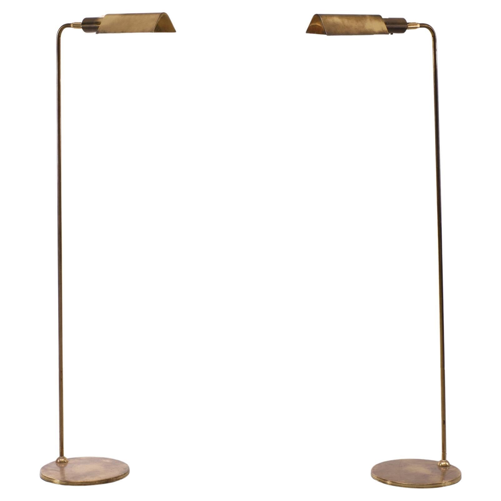 Image showcasing Two Floor Lamps by Valenti at 1stDibs