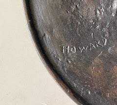 Two Bronze Sculptural Candlesticks, by Cecil de Blaquiere Howard, circa 1919