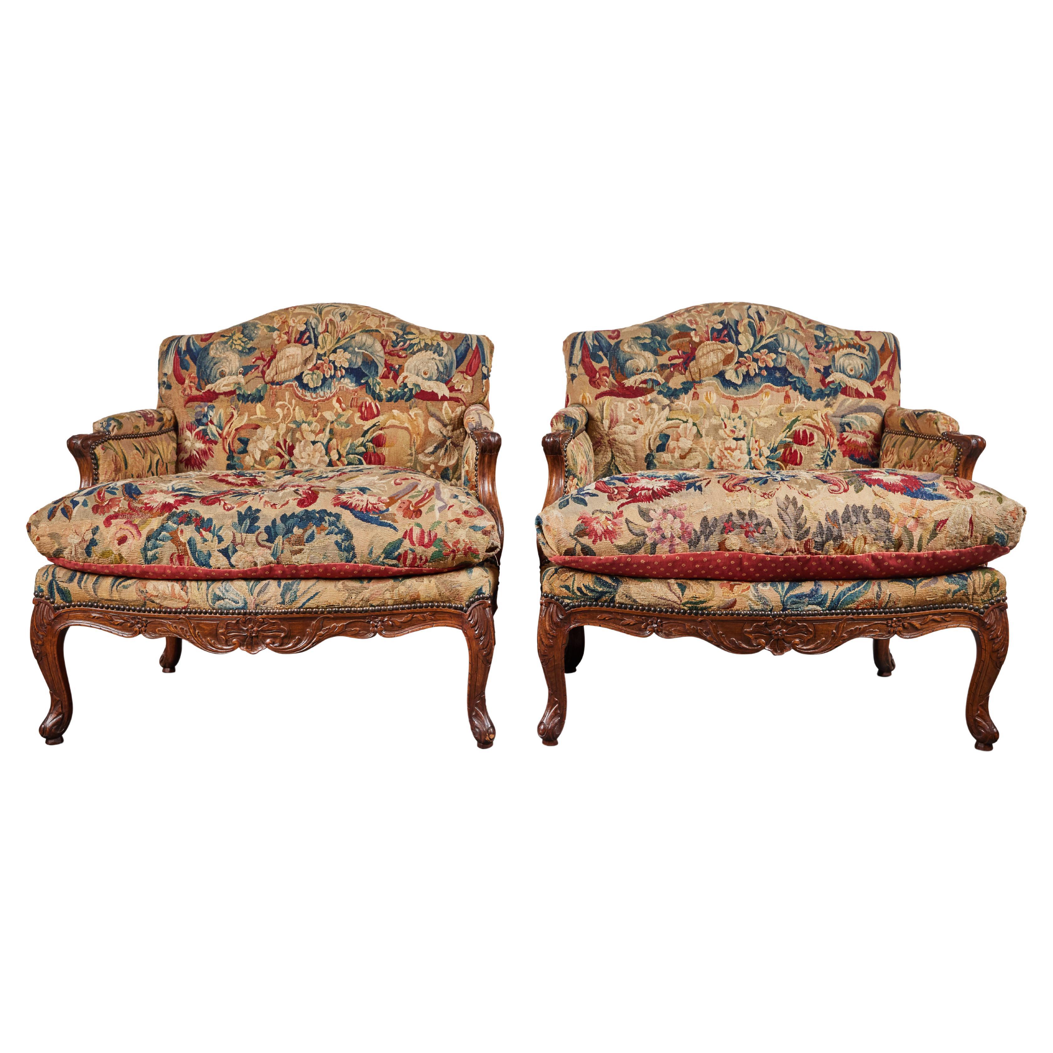 Two, c. 1800 Marquis Chairs