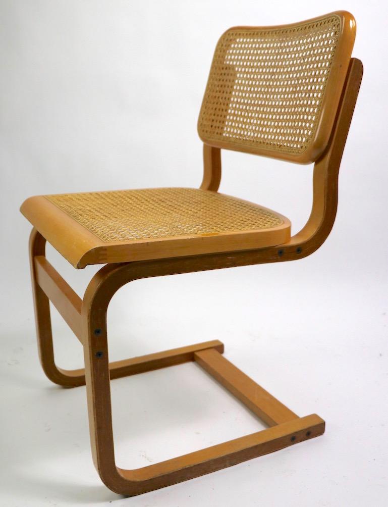 cantilever cane chair
