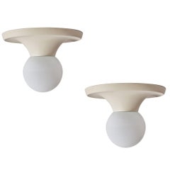 Two Ceiling Lights by Achille Castiglioni for Flos