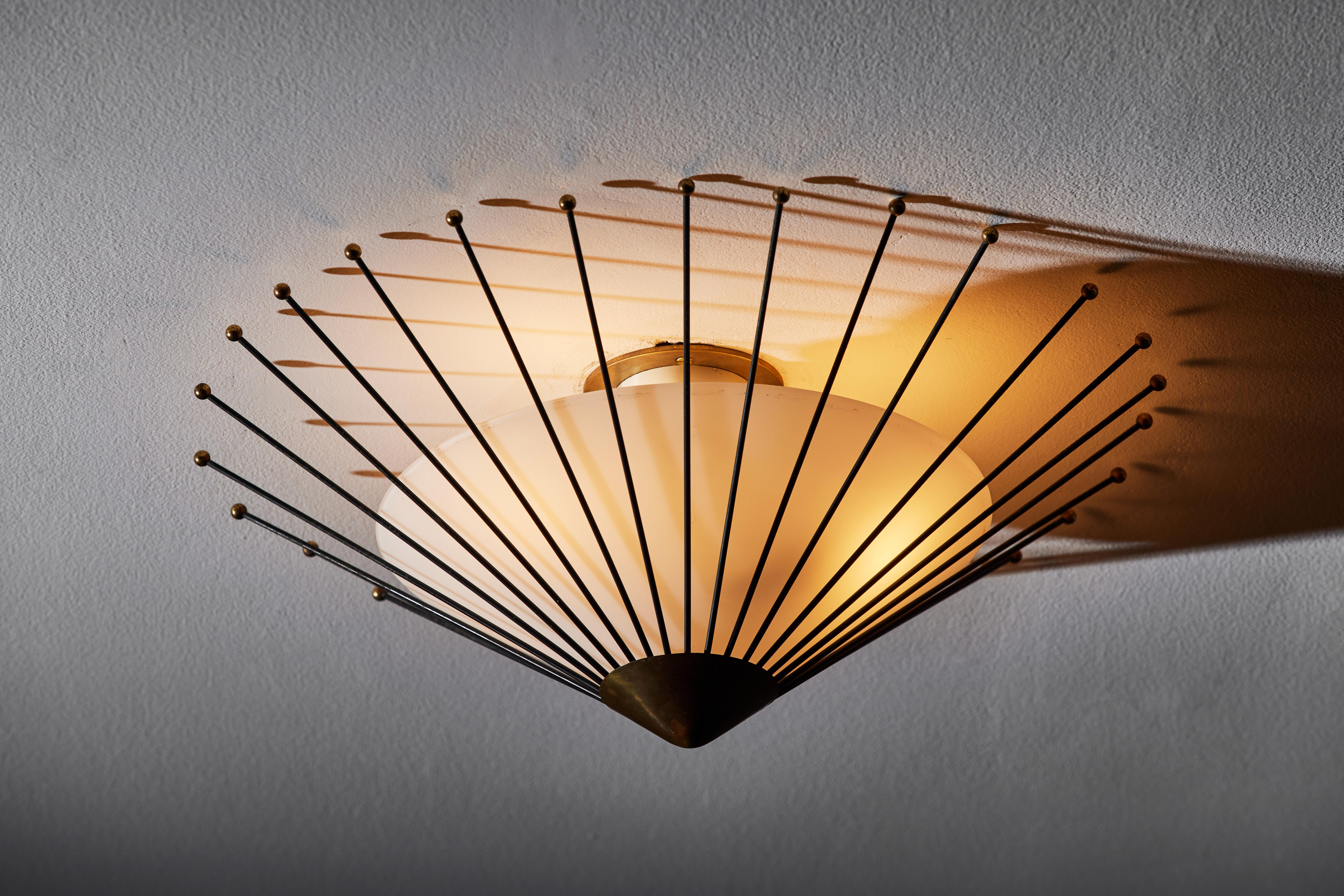 Italian Two Ceiling Lights by Stilux