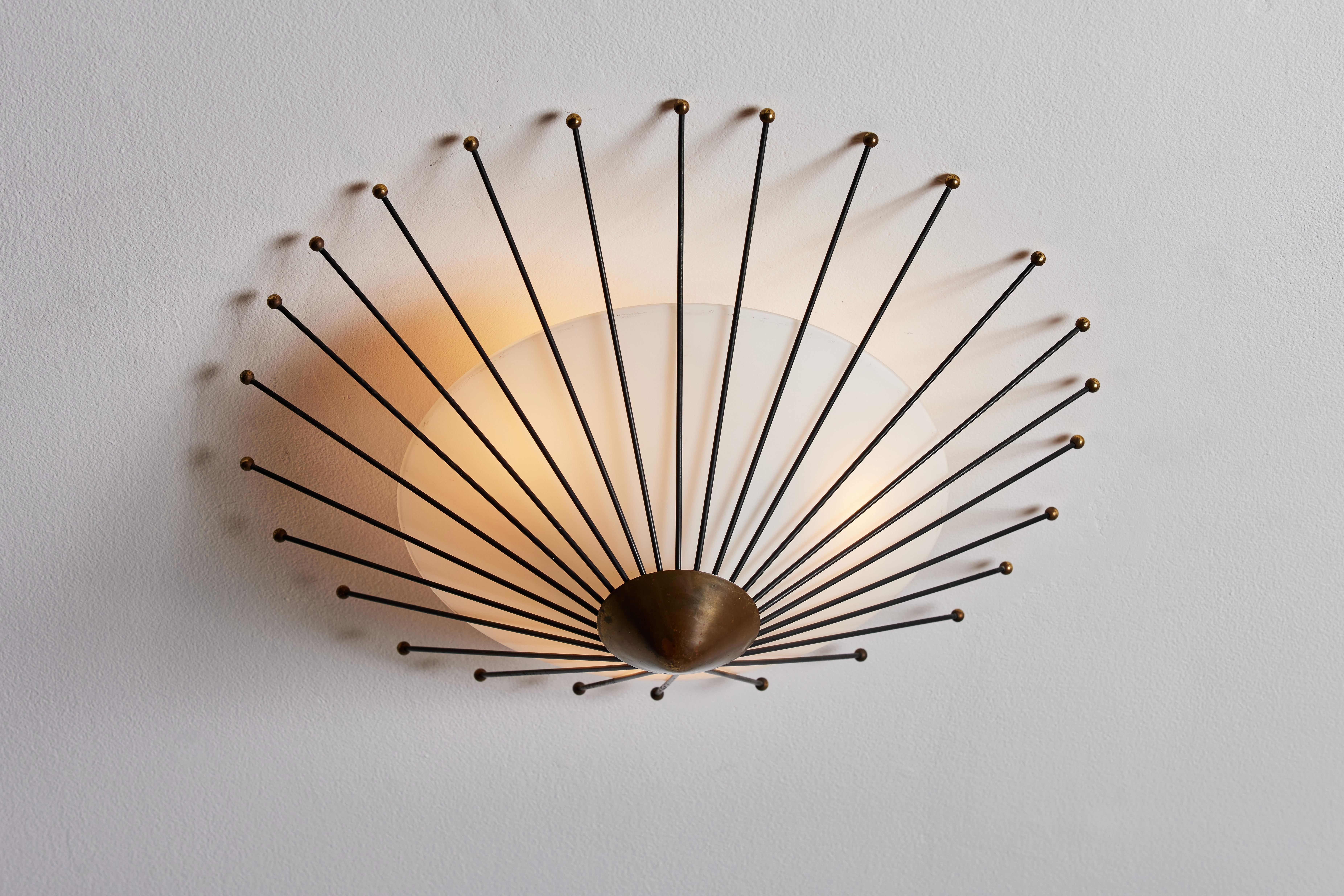 Mid-20th Century Two Ceiling Lights by Stilux
