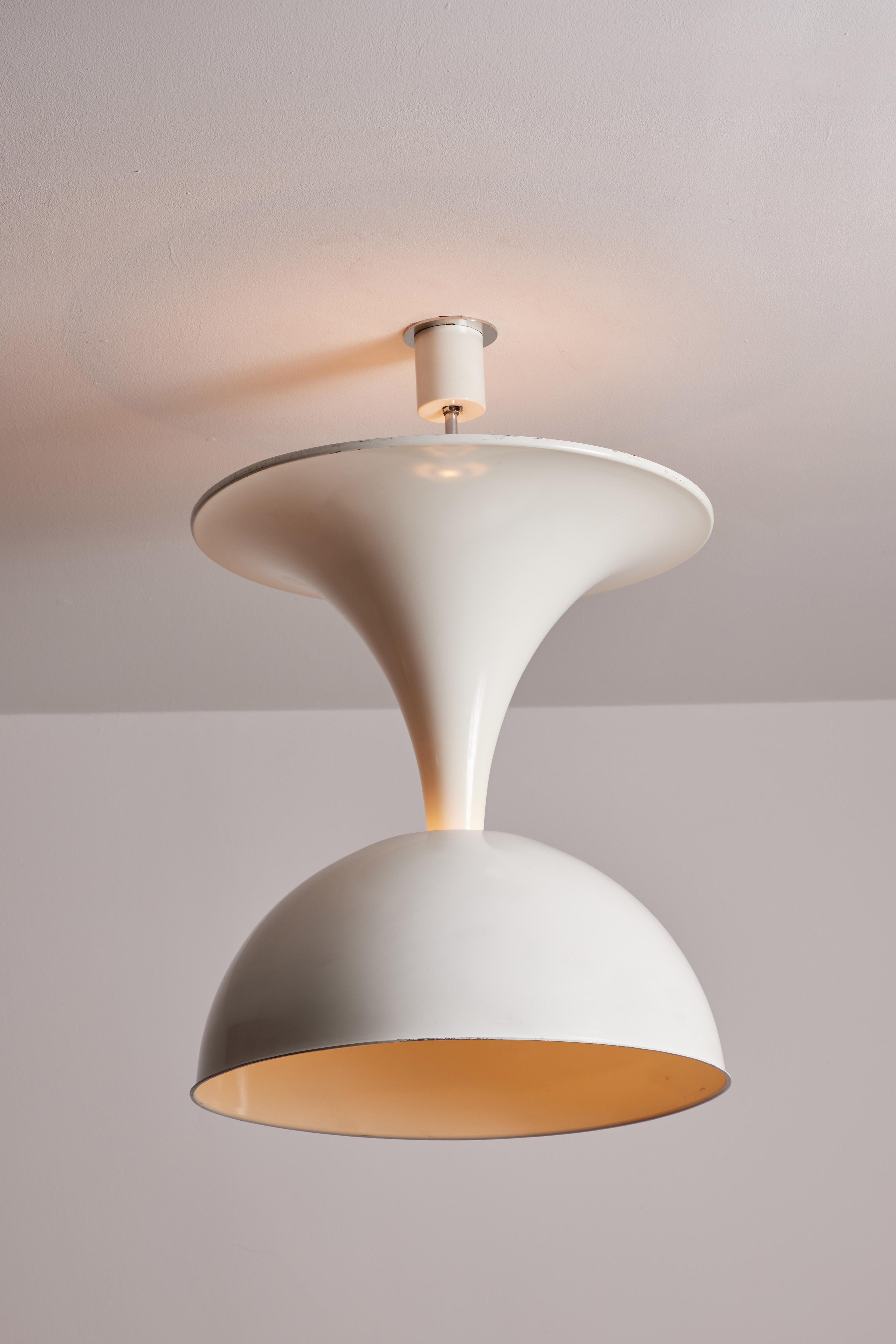 Mid-Century Modern Two Ceiling Lights by Valenti