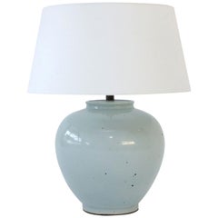 Celadon Vase Table Lamp