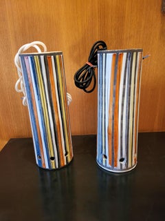 Two ceramic ligth pendant by Roger Capron, France, 1960's