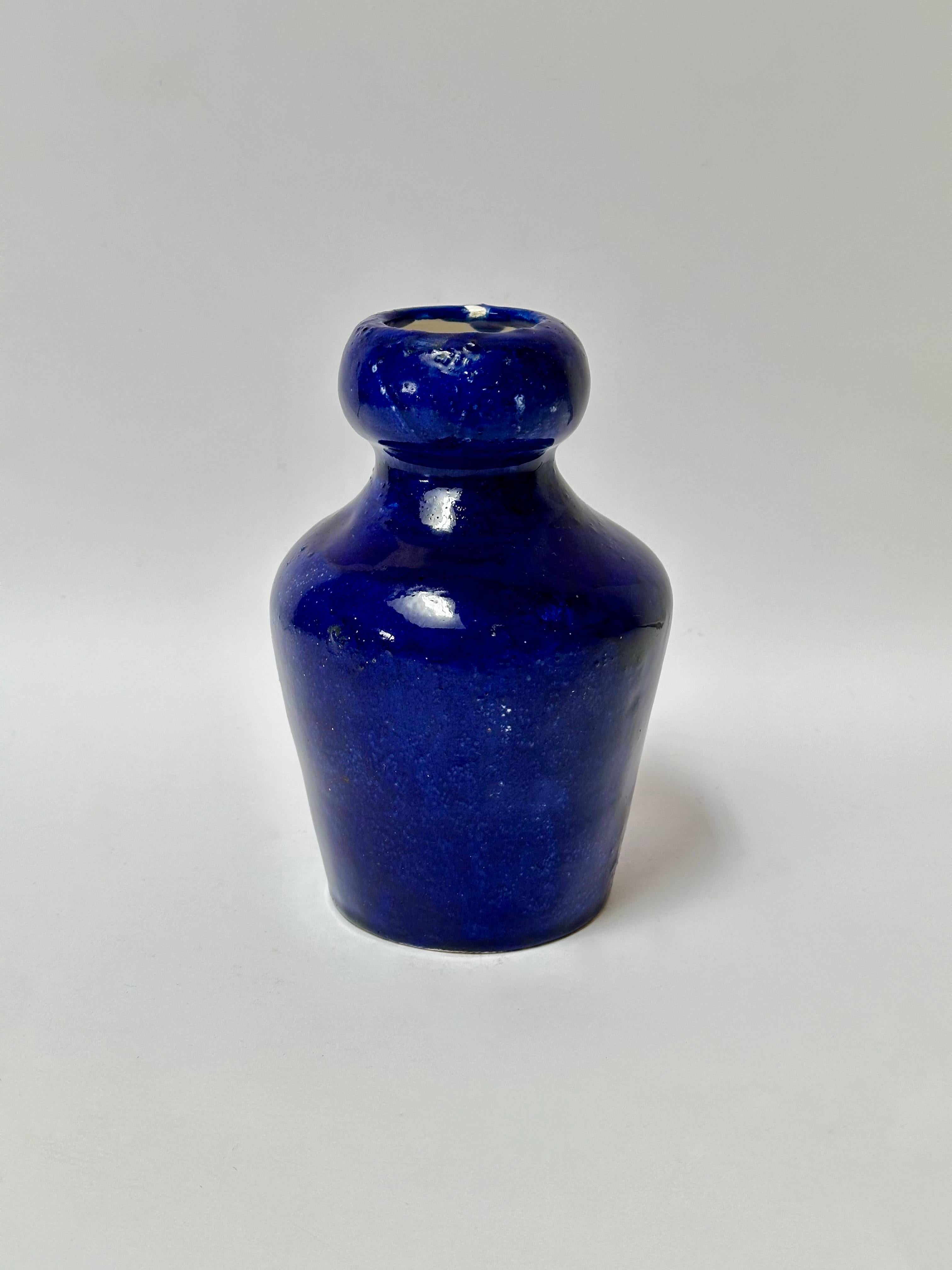 Francese Due vasi in ceramica, Gitte & Finn Hauptmann, Biot 1952 in vendita