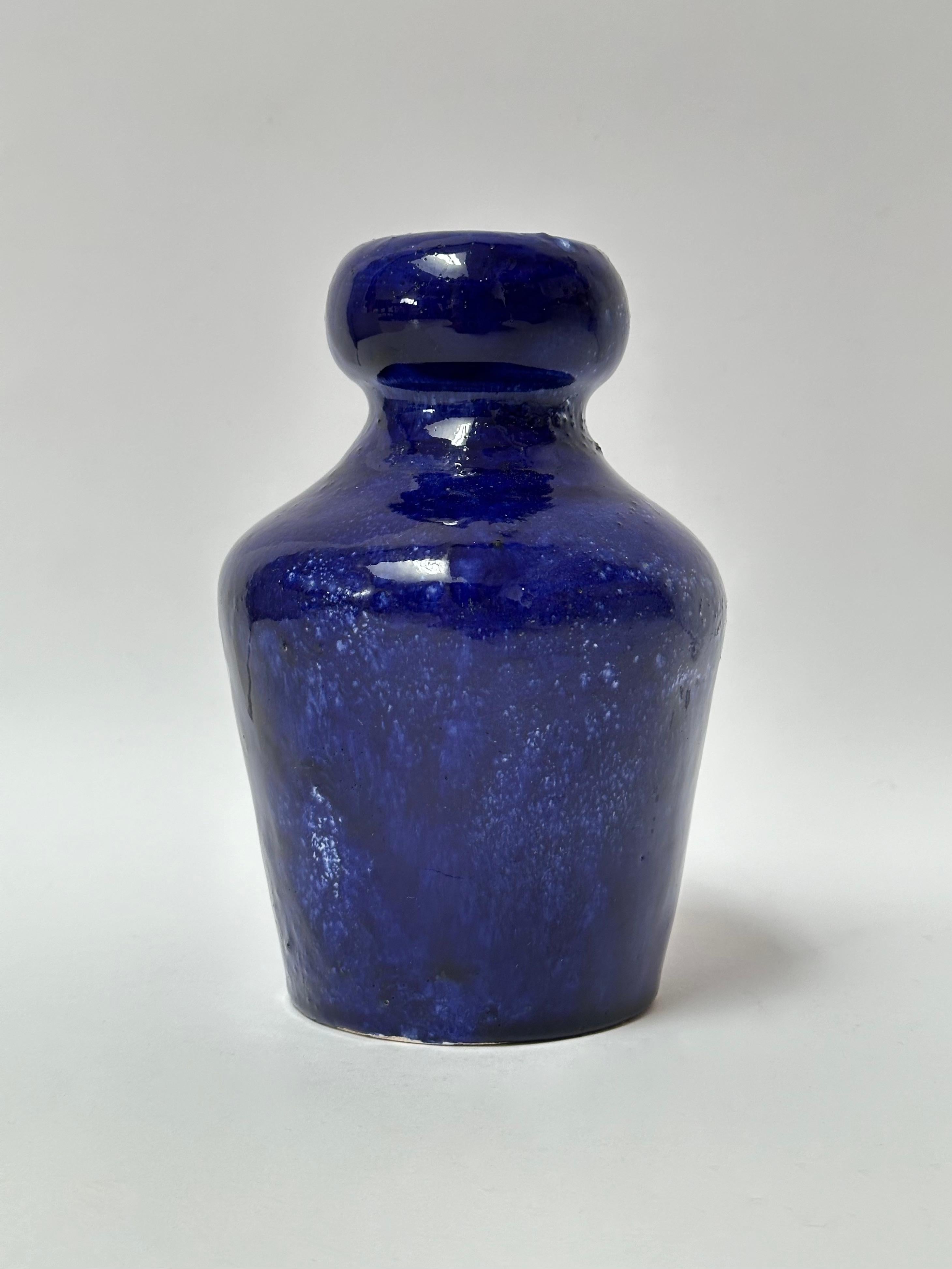 Smaltato Due vasi in ceramica, Gitte & Finn Hauptmann, Biot 1952 in vendita