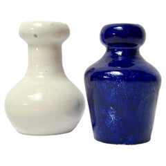 Due vasi in ceramica, Gitte & Finn Hauptmann, Biot 1952