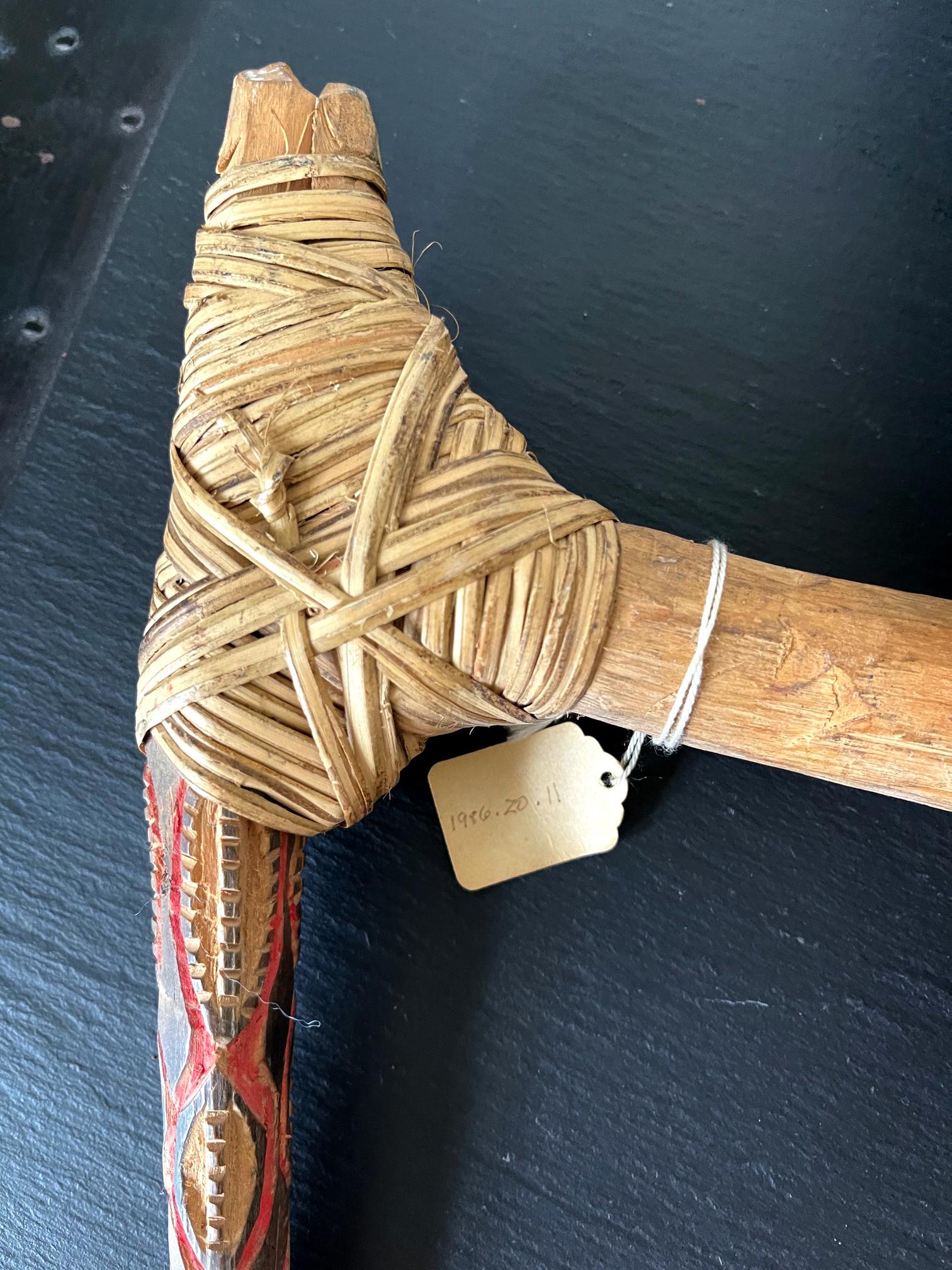 Two Ceremonial Weapon from Highlands of Papua New Guinea Provenance For Sale 1