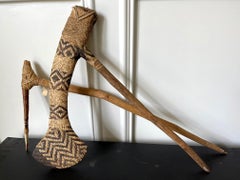 Two Ceremonial Weapon from Highlands of Papua New Guinea Provenance