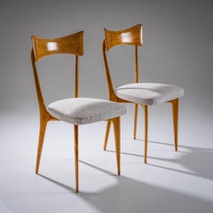 Due sedie di Ico & Luisa Parisi, Italia, anni '50