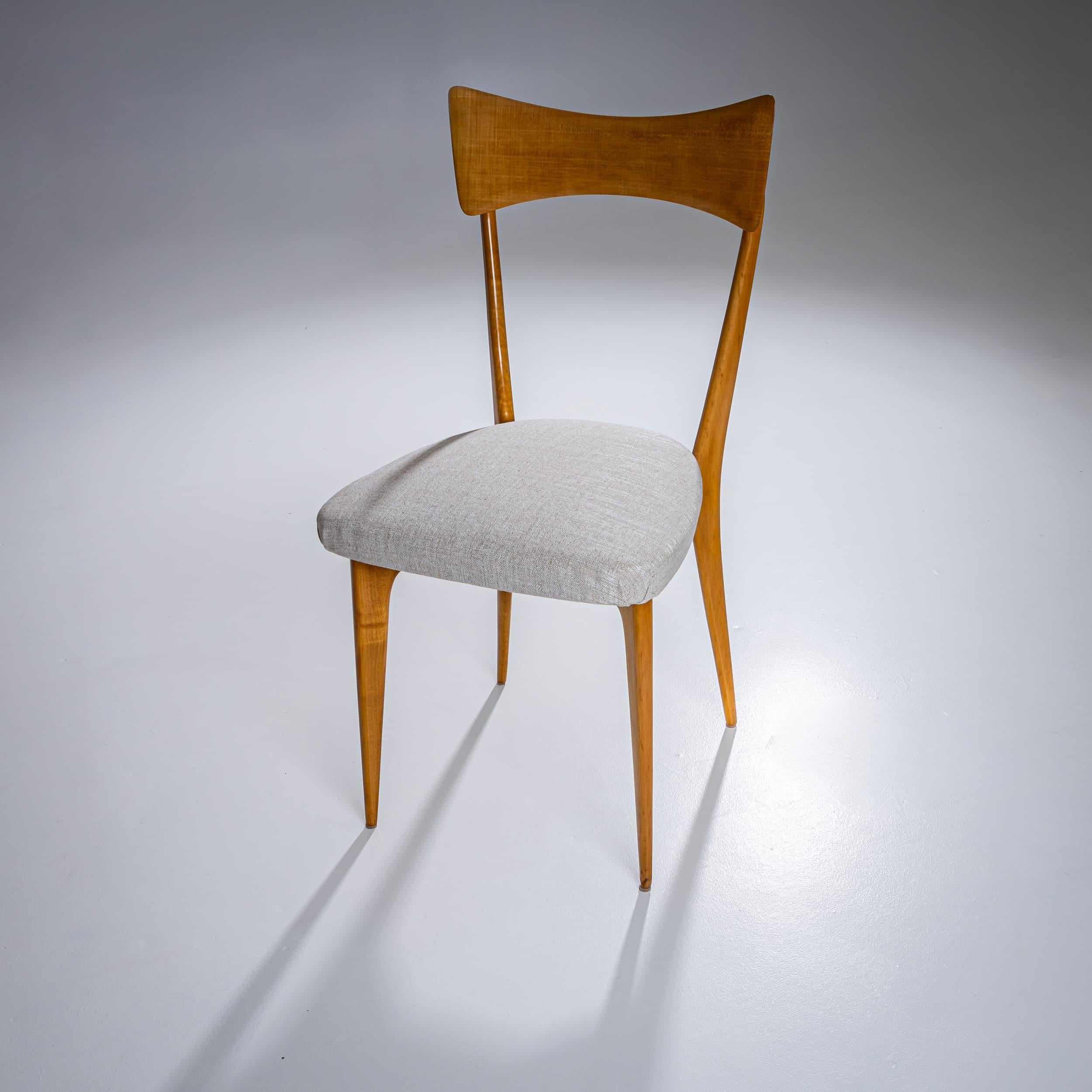 Poli Deux chaises par Ico & Luisa Parisi, Italie, années 1950 en vente