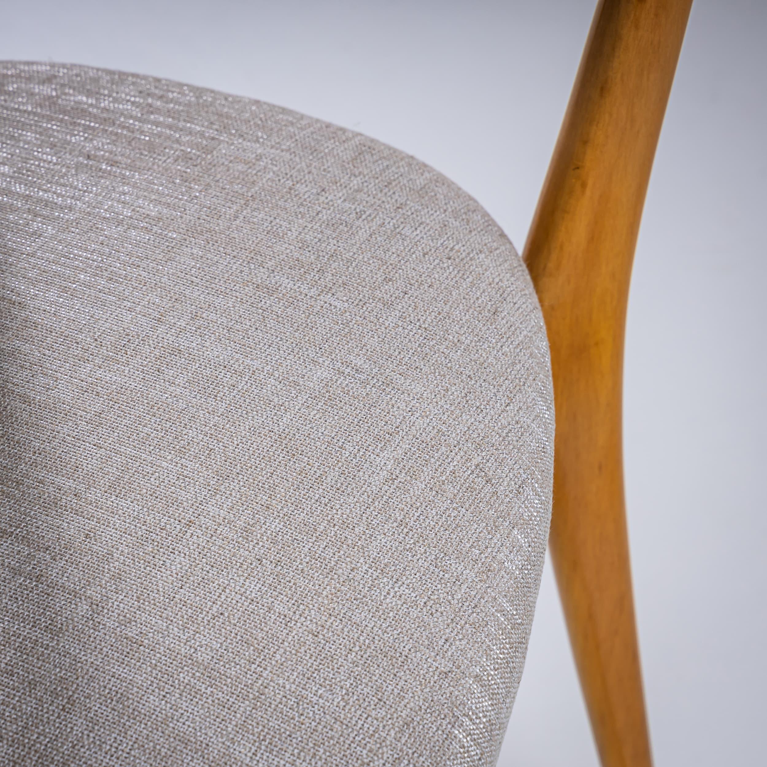 Deux chaises par Ico & Luisa Parisi, Italie, années 1950 Bon état - En vente à Greding, DE