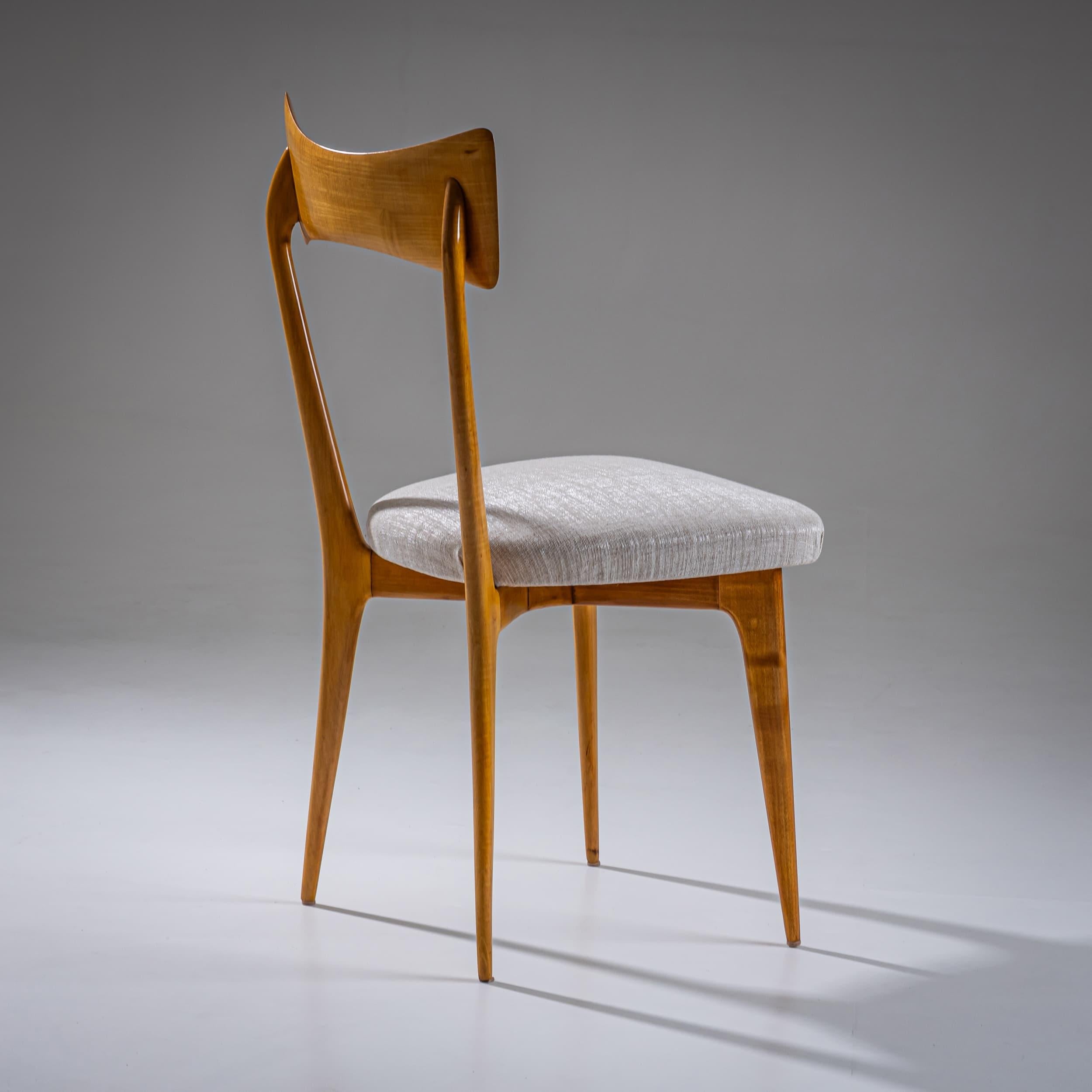 Tissu Deux chaises par Ico & Luisa Parisi, Italie, années 1950 en vente