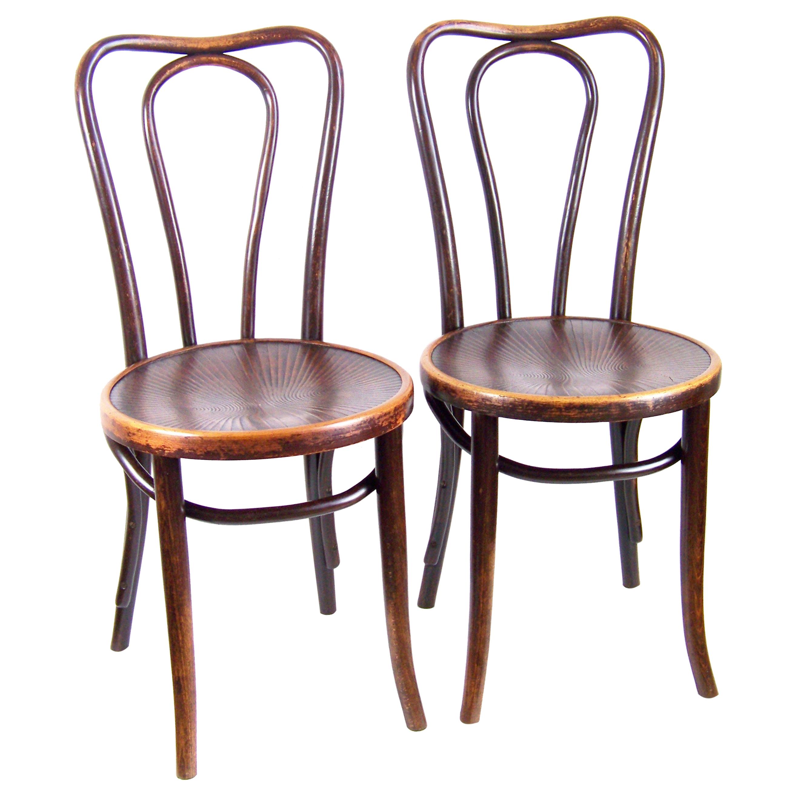 Two Chairs J&J Kohn Nr.48